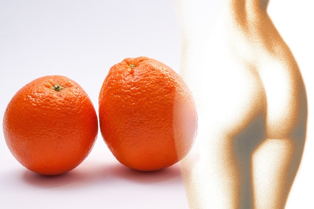celulitida a pomeranče
